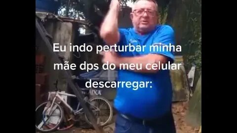 quando falo pra meu avo que ele tem que descasar e do nada ele faz isso