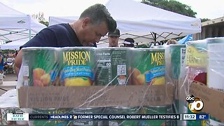 Armed Services YMCA hosts food exchange for military families