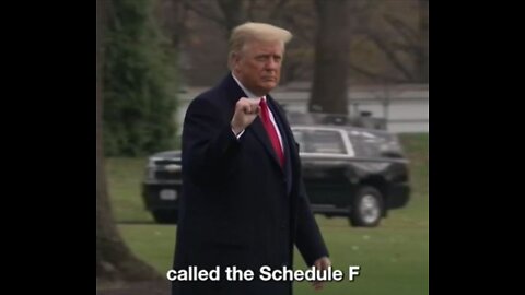 TRUMP: What You Need To Know About Schedule F