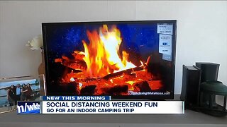 Things to do this weekend: Indoor Camping