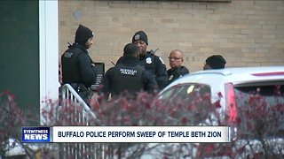 Police perform sweep of Buffalo temple, Jewish Community Center