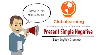 Easy English Grammar: Present Simple Negative Tense