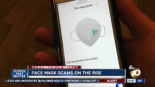 Face mask scams are on the rise