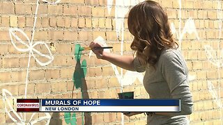 New London murals bring hope amid pandemic