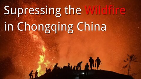 Supressing the Wildfire in Chongqing China