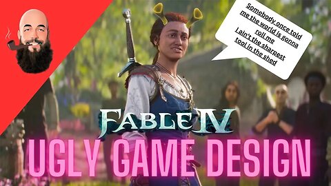 new fable game and ugly game design