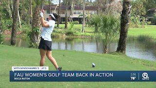 FAU, other schools return to golf in Boca Raton