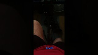 Trainer riding is kind of boring sometimes ZWIFT life