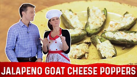 Goat Cheese Jalapeno Poppers Recipe – Dr. Berg