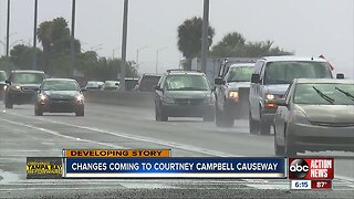 FDOT hoping changes on Courtney Campbell Causeway will help drivers get places quicker and safer