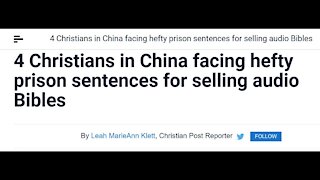 Atheist China Sentences Christians To 4 Years In Prison For Selling Audio Bibles