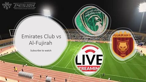 2ND Half |Emirates Club vs Ahli Al-Fujirah |United Arab Emirates