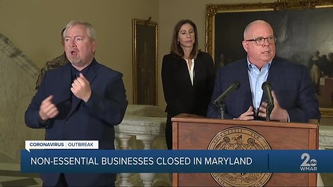Governor Hogan closes all non-essential businesses during Coronavirus