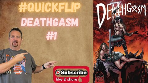 Deathgasm #1 Opus #QuickFlip Comic Review Jason Howden,Pete Bune,Industrias Lamonicana #shorts