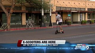 E-scooters arrive in Tucson
