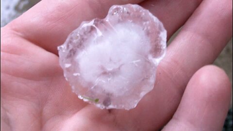 Large hail storm - Rock Hill, South Carolina - USA - May 2014