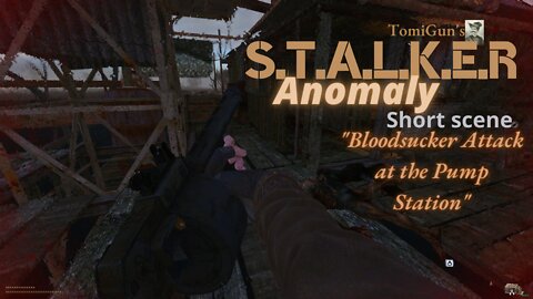 Bloodsucker Attack at the Pump Station - S.T.A.L.K.E.R Anomaly Short Scene