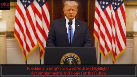 President Trump's Farewell Address Highlights Accomplishments and Hope for the Future