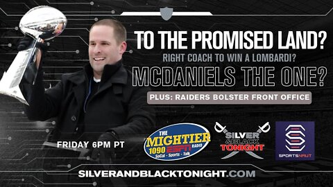 Will New Las Vegas Raiders Coach Josh McDaniels Take the Team Back to the Promised Land?