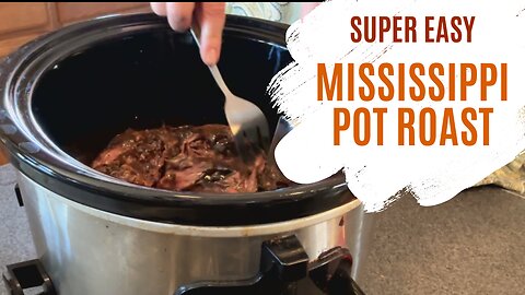 Mississippi Pot Roast - Sunday Suppers Edition - Full Meal Shown