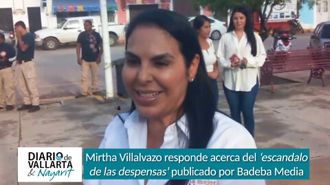Mirtha Villalvazo responde por el escándalo de las despensas