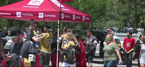 Vaccine pop-up clinic available ahead of Tuesday's VGK game