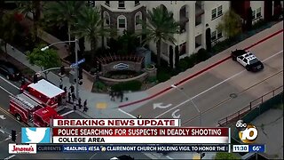 Police search for suspects in College Area shooting