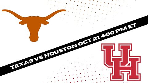 Texas Longhorns vs Houston Cougars Prediction and Picks - College Football Picks Week 8