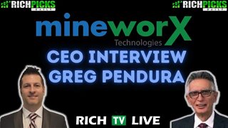 Mineworx Technologies Ltd (TSXV: MWX)(OTCQB: MWXRF) CEO Interview | RICH TV LIVE