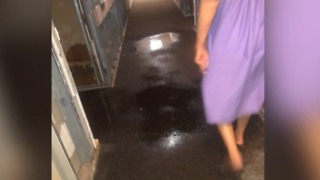 Flooding in Lake Worth apartment complex