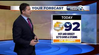 South Florida Monday morning forecast (8/28/17)