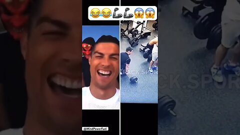 😂😂 Cristiano Ronaldo Reactin what a trainer #shorts #viral #funnyvideo #fitness#cristianoronaldo