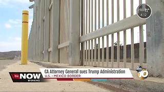 CA Attorney General sues Trump Administration