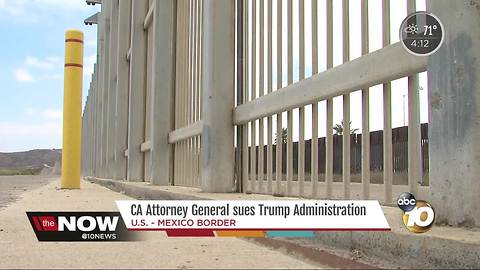 CA Attorney General sues Trump Administration