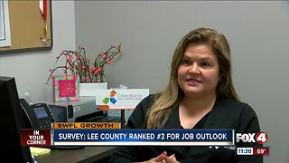 Lee County ranked #3 for job outlook