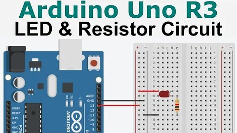 Arduino Circuit: LED and Resistor Installation