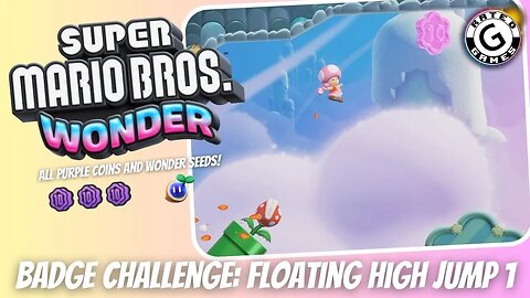 Super Mario Bros Wonder - Badge Challenge: Floating High Jump 1
