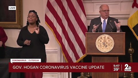 Gov. Hogan issues new guidelines for vaccine distribution