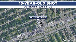 Teen shot multiple times on Detroit's east side, police investigating