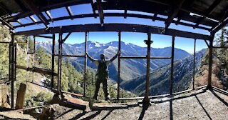 A Hike To The Abandoned Big Horn Mine - Winter 2018