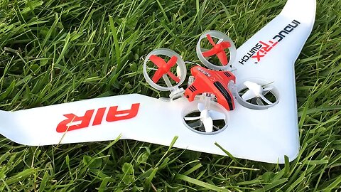 Blade Inductrix Switch Air Outdoor Maiden Flight Review