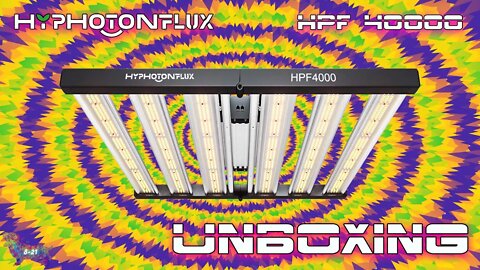Hyphotonflux HPF4000 Unboxing!