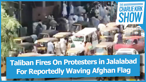 Taliban Fires On Protesters in Jalalabad For Reportedly Waving Afghan Flag