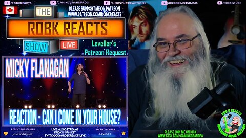 Micky Flanagan Live Reaction - Can I Come In Your House? - First Time Hearing - Requested