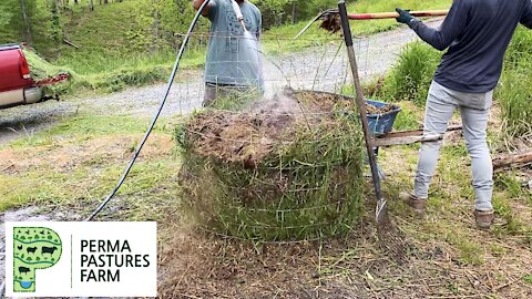How To Build An 18 Day Hot Compost Pile