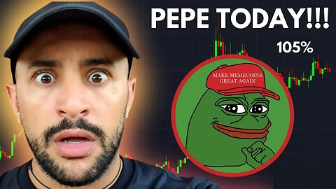 🚨 PEPE COIN: TODAY!!!!!