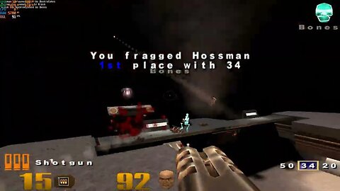 Playing Bot Deathmatch in ioQuake3 (Quake III Source Port) -No Commentary-