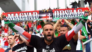 HUNGARIAN SOCCER FANS BOO BLM KNEELERS!!!