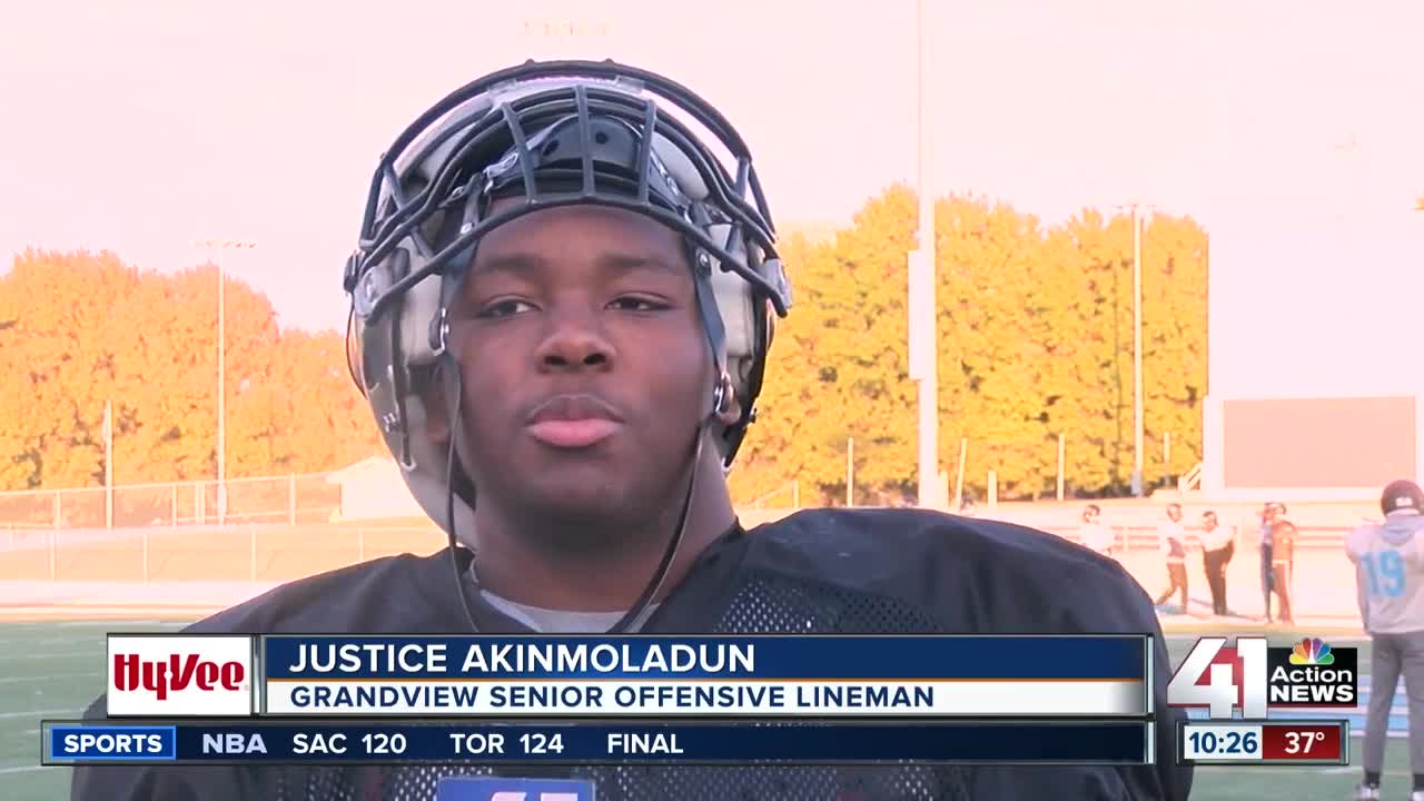 Hy-Vee Athlete of the Week: Justice Akinmoladun