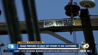 San Diego County residents prepare for possible outages